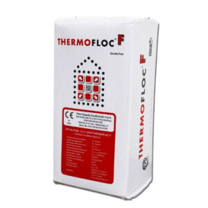 Biobased Isolatie met Thermofloc F Inblaas-isolatie (boraatvrij)