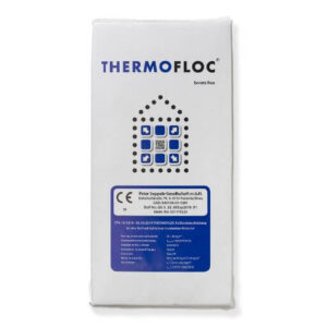 Biobased Isolatie met Thermofloc vloerisolatie
